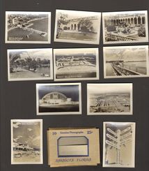 Undated Travel Souvenir Miniature Photographs of Sarasota Florida FL